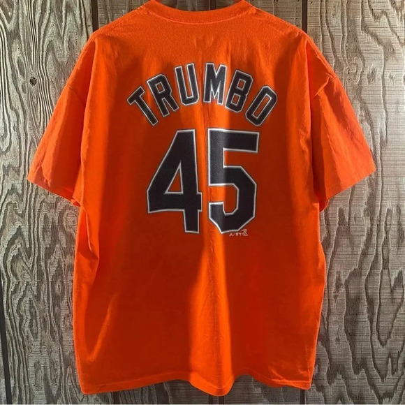 MLB Baltimore Orioles Trump #45 Tee Shirt 🧡⚾️🖤 - Picture 3 of 3